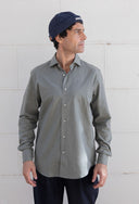 GREEN FLANNEL SPORT SHIRT