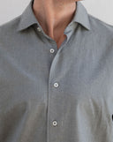 GREEN FLANNEL SPORT SHIRT