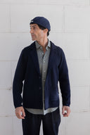 NAVY LAPEL JACKET