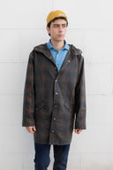 CHECKED RAINCOAT