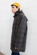 CHECKED RAINCOAT