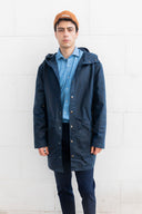 NAVY RAINCOAT