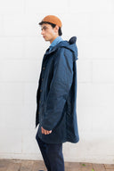 NAVY RAINCOAT