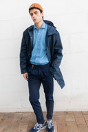 NAVY RAINCOAT