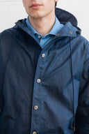 NAVY RAINCOAT