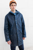 NAVY RAINCOAT