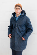 NAVY RAINCOAT
