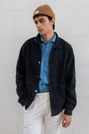 DENIM MONSIEUR NEW BLACK WORKER JACKET