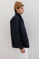 DENIM MONSIEUR NEW BLACK WORKER JACKET