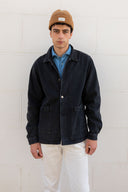 DENIM MONSIEUR NEW BLACK WORKER JACKET
