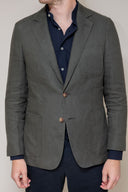 KAKI LINEN BLAZER