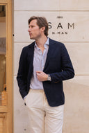 MARINE LINEN BLAZER