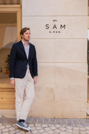 MARINE LINEN BLAZER