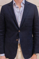 MARINE LINEN BLAZER