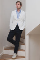 OFFWHITE LINEN BLAZER