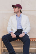 OFFWHITE LINEN BLAZER