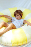 OFFWHITE/LIGHT BLUE STRIPES LA CÔTE SAMMY KIDS T-SHIRT