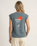DEEP BLUE PLAYA CHICA SOLEIL T-SHIRT