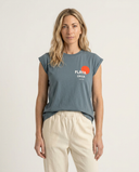 DEEP BLUE PLAYA CHICA SOLEIL T-SHIRT