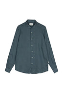 LEAD GREY SPORT LINEN SNC SHIRT