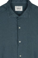 LEAD GREY SPORT LINEN SNC SHIRT