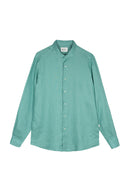 GREEN SPORT LINEN SNC SHIRT