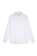 WHITE SPORT LINEN SNC SHIRT