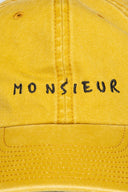 SENFFARBIGE MONSIEUR-KAPPE