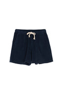 NAVY PETIT MONSIEUR KIDS TOWEL SHORT