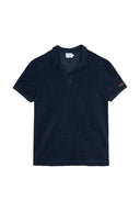 NAVY TOWEL POLO