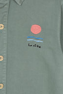 LIGHT GREEN LA COTE WORKER JACKET