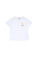 WHITE THE GENT KIDS T-SHIRT