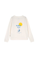 OFFWHITE BEACH GIRL KIDS SWEATSHIRT