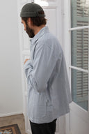 BLUE STRIPES WORKER JACKET