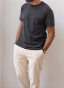 ASPHALT/BLACK MONSIEUR T-SHIRT