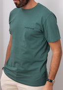 BOTTLE GREEN/NAVY MONSIEUR T-SHIRT