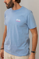 TWILIGHT  BLUE PINK BORN IN THE SOUTH T-SHIRT