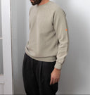 KAKI WAFFLE SWEATSHIRT