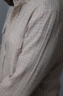 Checked Twill Sport Shirt