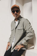 WOOL SEERSUCKER SPORT SHIRT