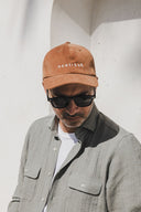 CAMEL CORDUROY MONSIEUR CAP