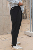 GREY WOOL JOGGER LONG