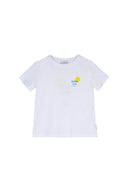 WHITE PLAYA CHICA T-SHIRT