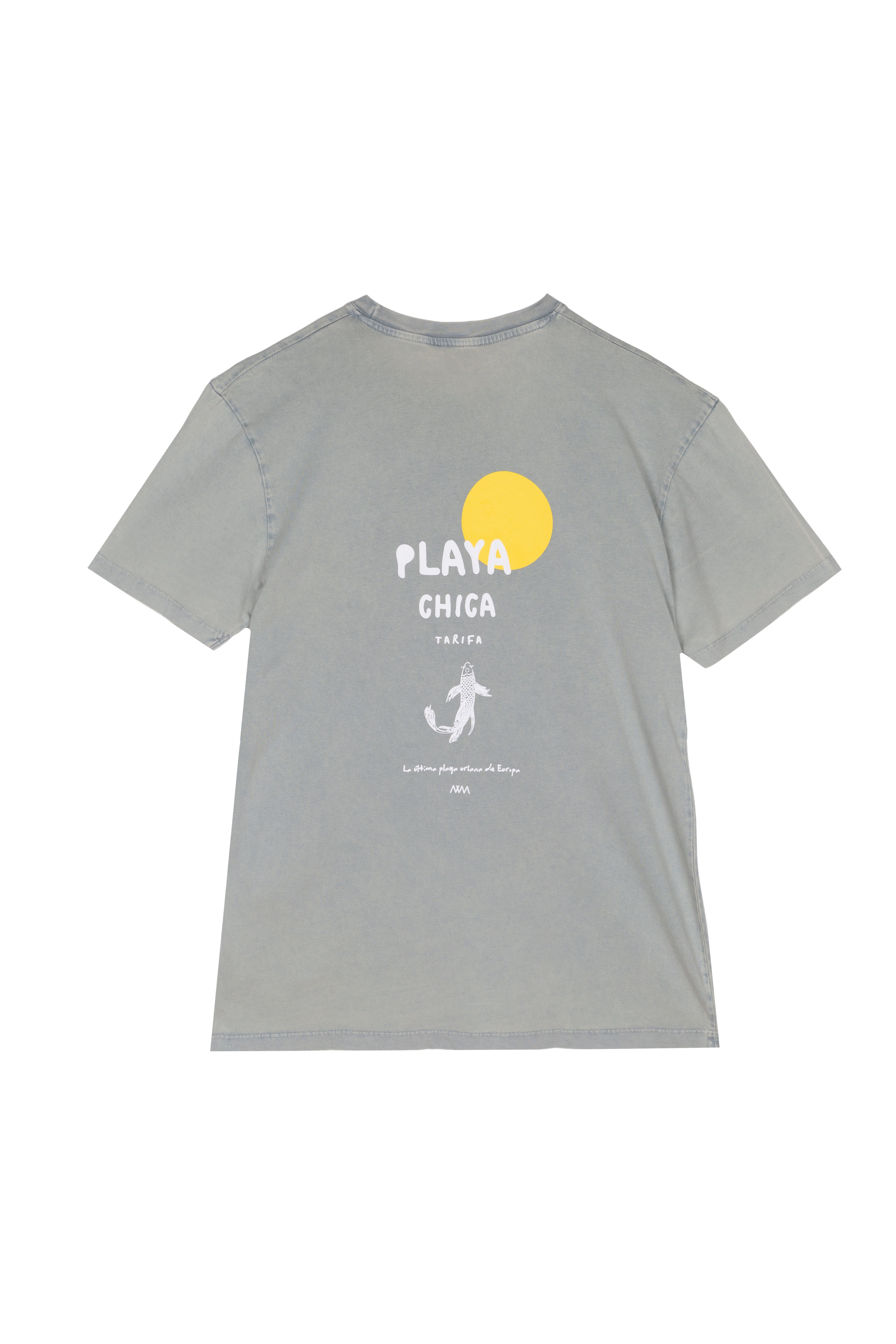 LIGHT GRAY BEACH GIRL T-SHIRT – SAM NEWMAN CLOTHING