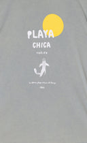LIGHT GREY PLAYA CHICA T-SHIRT