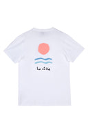 WHITE LA COTE T-SHIRT