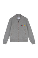 GREY KIDS BOMBER