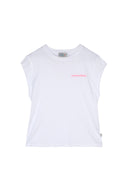 WHITE MADEMOISELLE SOLEIL T-SHIRT