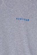 MIDDLE GREY MONSIEUR SWEATSHIRT