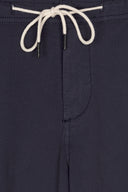 NAVY STRIPES JOGGER SHORT